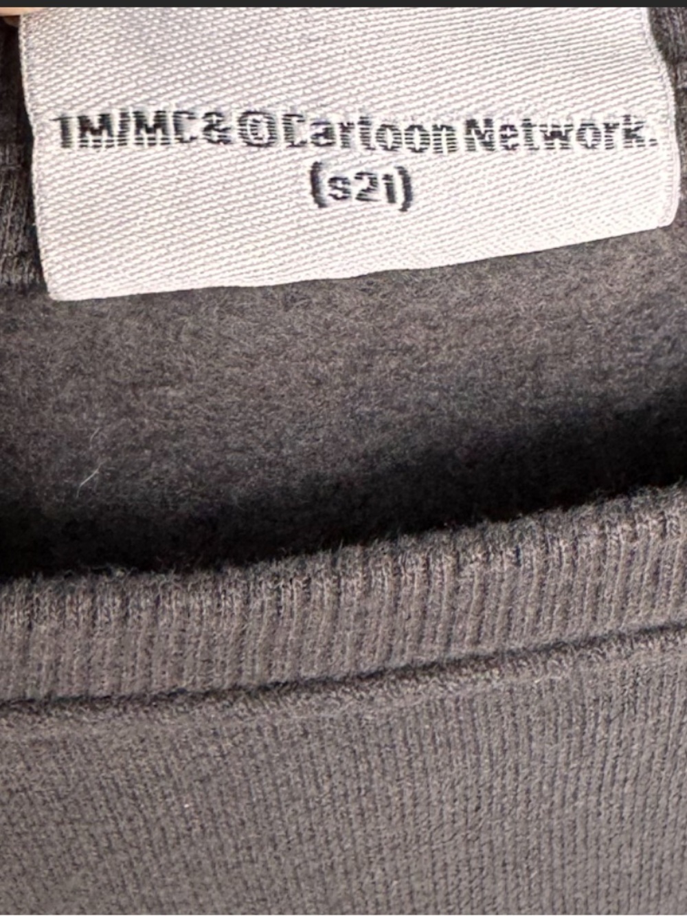 2021 Powerpuff Girls Cropped Graphic Sweatshirt XL 26x21 Grey Y2K Style - Picture 5 of 7
